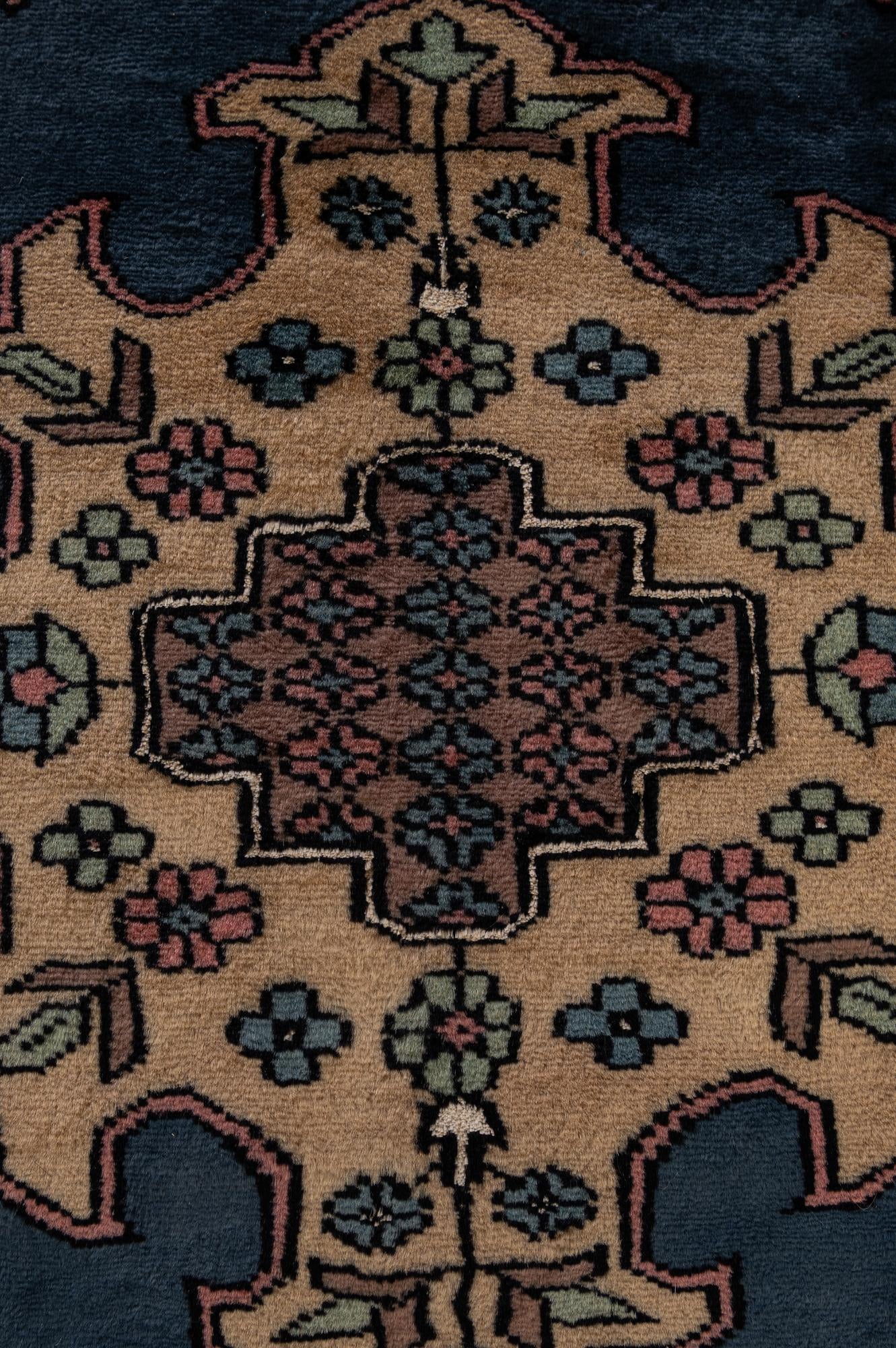 80cm x 80cm anudado a mano Bokhara Alfombra Oriental redondo