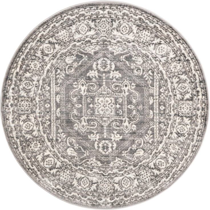 Detail image of 155cm x 155cm Boston Alfombra redondo