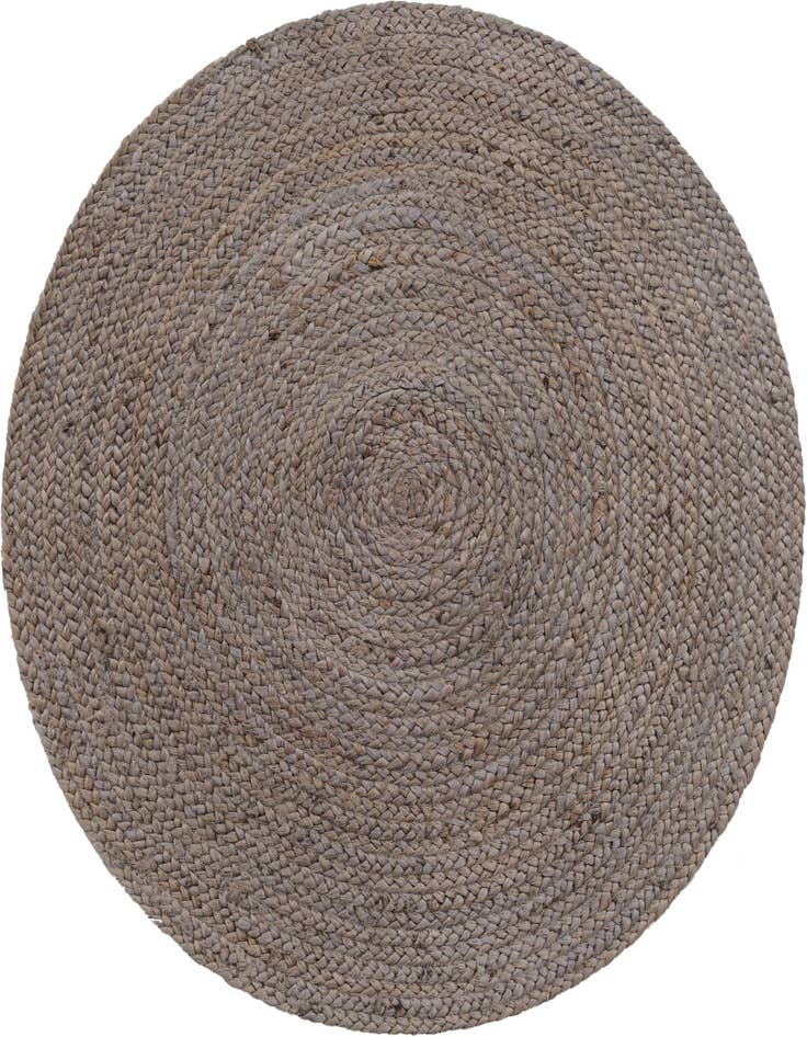 Detail image of 3' 3 x 3' 3  Hand Braided Jute Round Rug