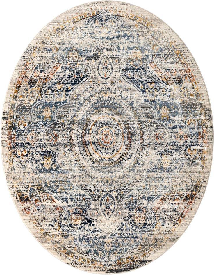 Detail image of 5' x 5' Budapest Round Rug