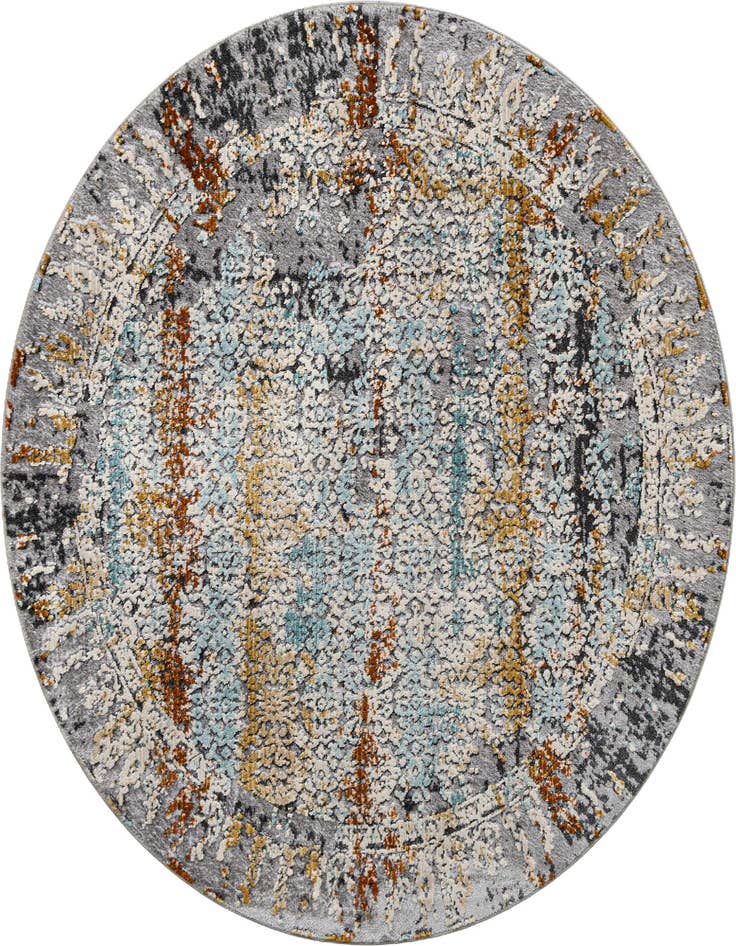 Detail image of 5' x 5' Budapest Round Rug