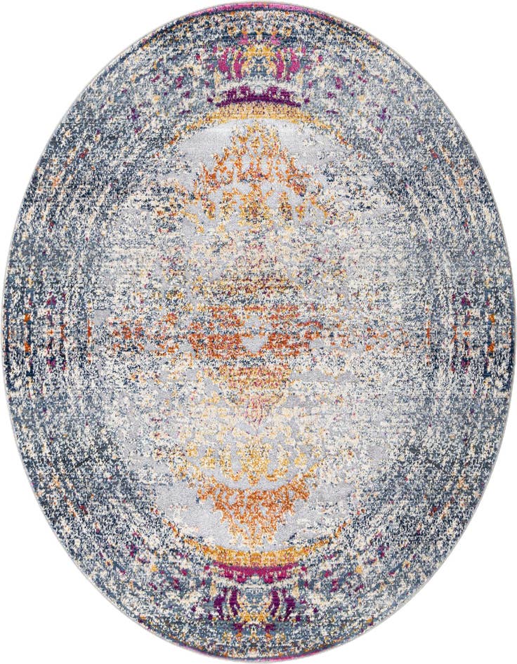 Detail image of 5' x 5' Budapest Round Rug