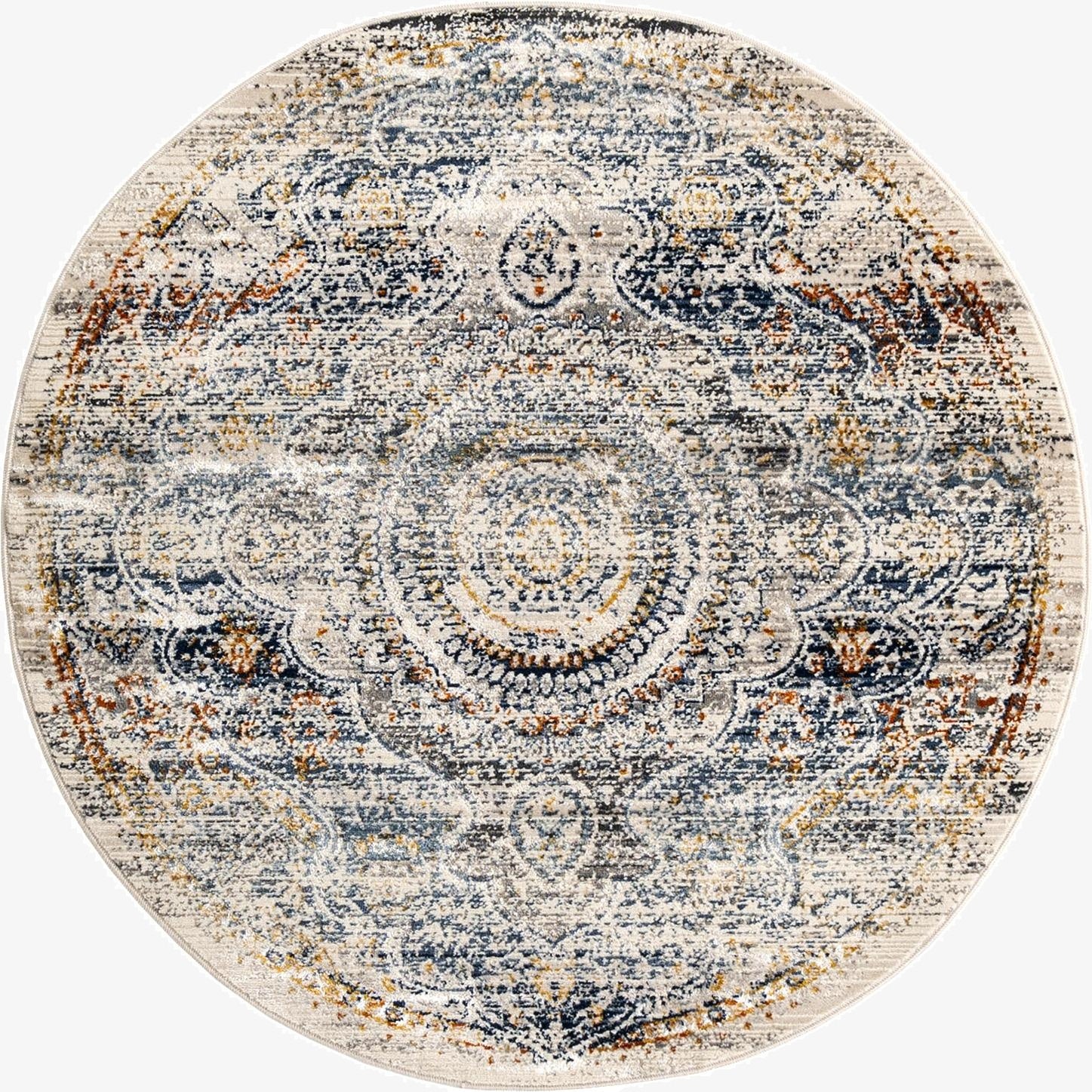 3' 7 x 3' 7 Budapest Round Rug