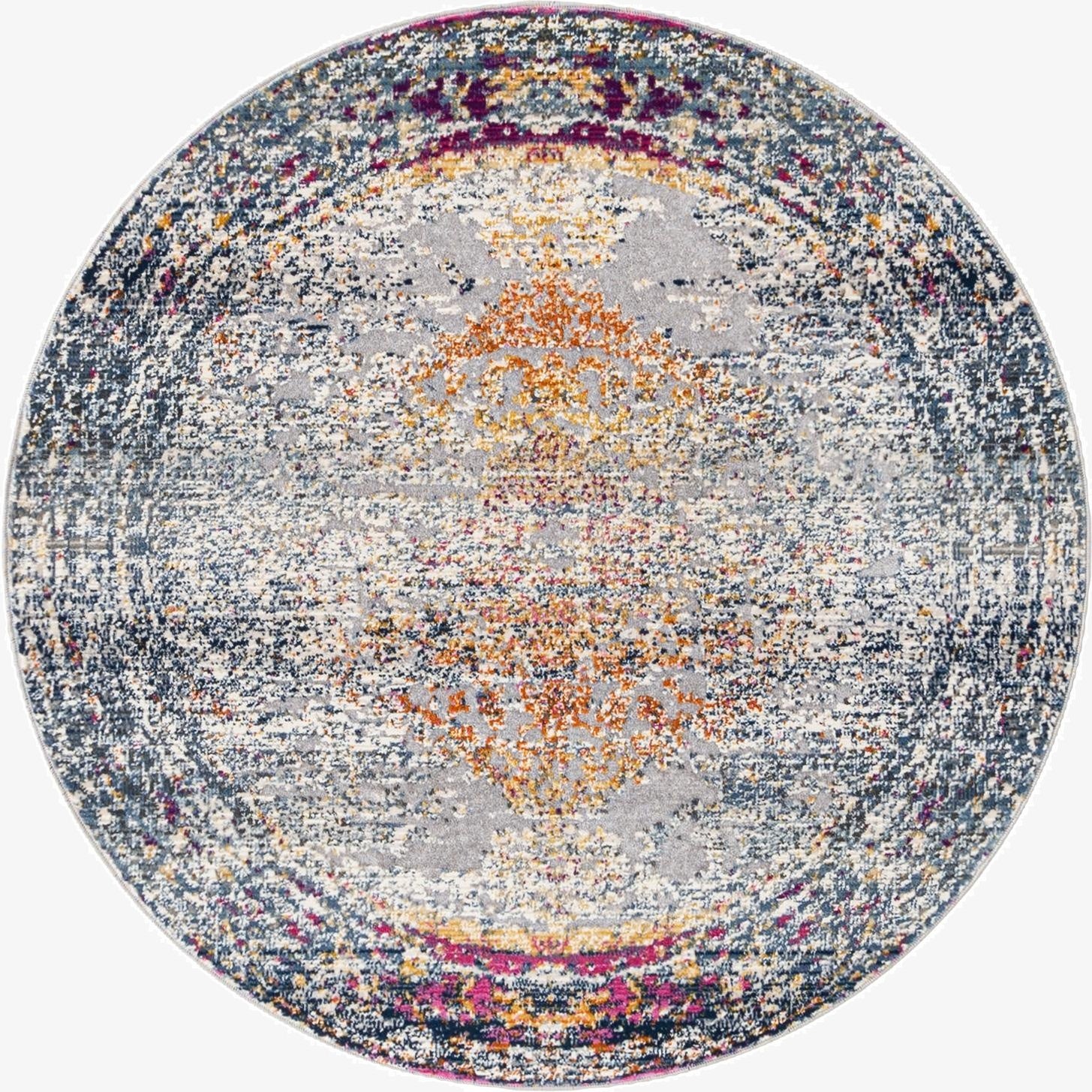 3' 7 x 3' 7 Budapest Round Rug