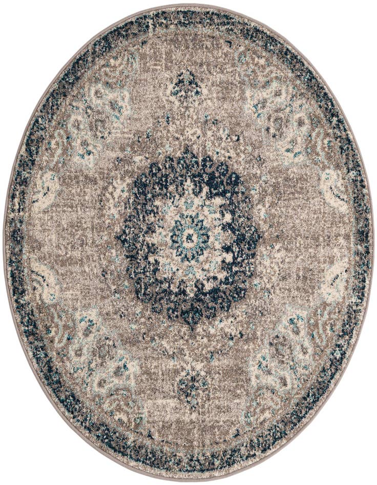 Detail image of 6' x 6' Carrington Round Rug
