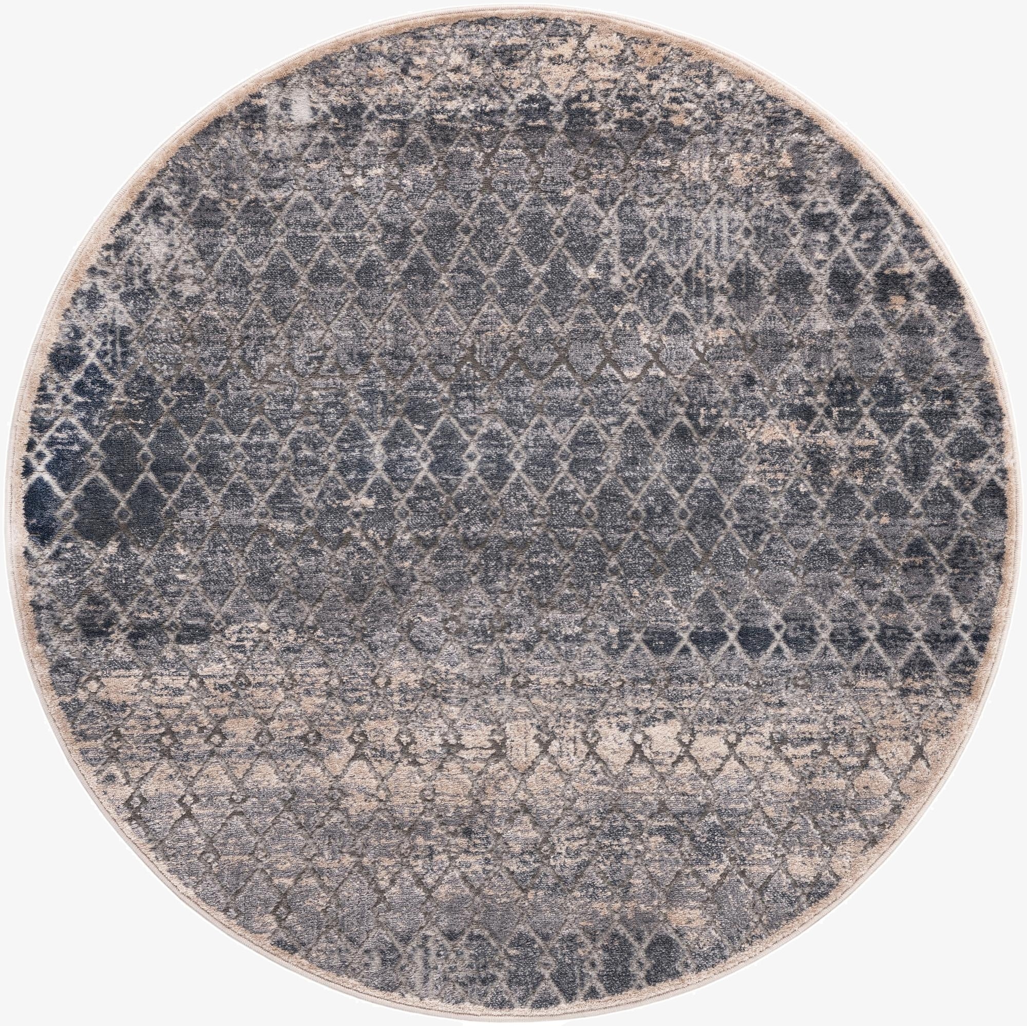 125cm x 125cm Caspian Round Alfombra