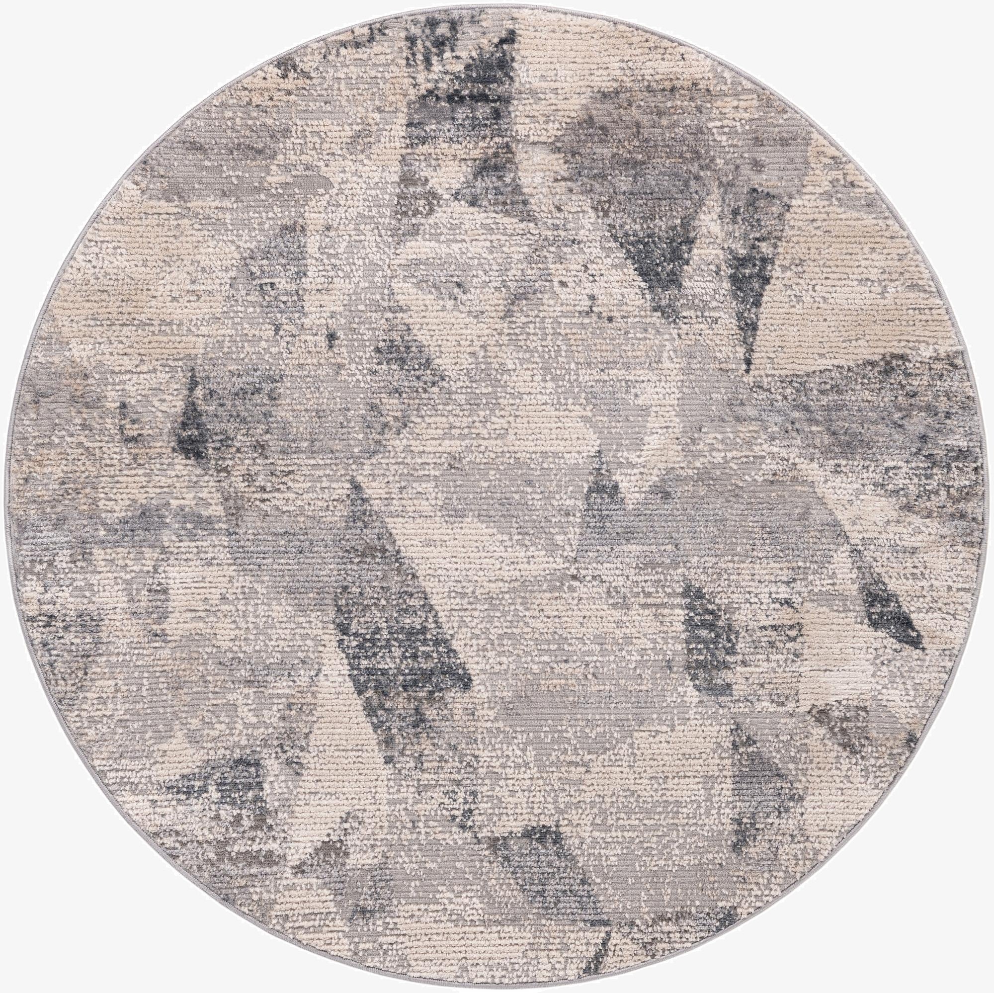 125cm x 125cm Caspian Round Alfombra