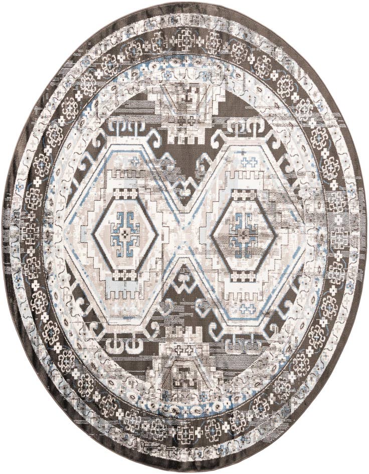 Detail image of 7' 10 x 7' 10 Charlotte Round Rug