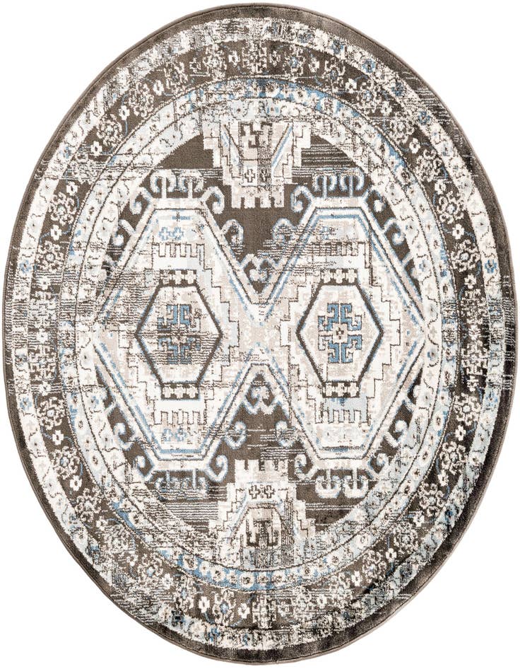 Detail image of 5' 3 x 5' 3 Charlotte Round Rug
