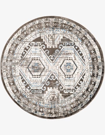 5' 3 x 5' 3 Charlotte Round Rug