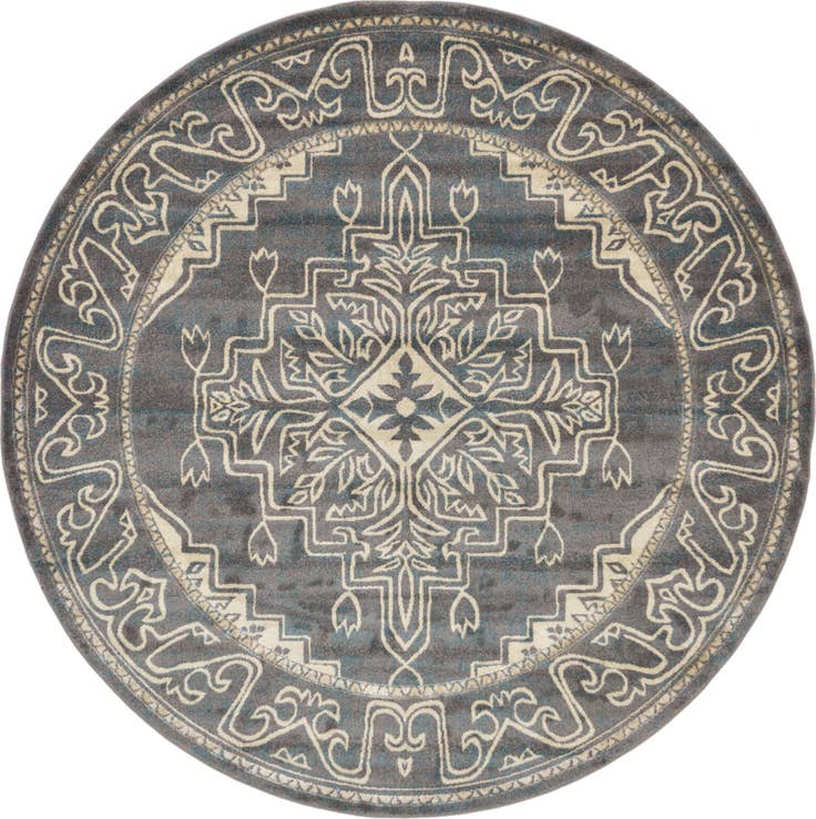 Detail image of 8' x 8' Delilah Round Rug
