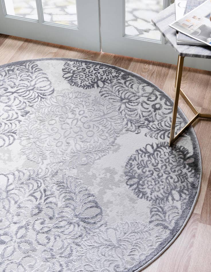 Detail image of 4' x 4' Derbyshire Round Rug