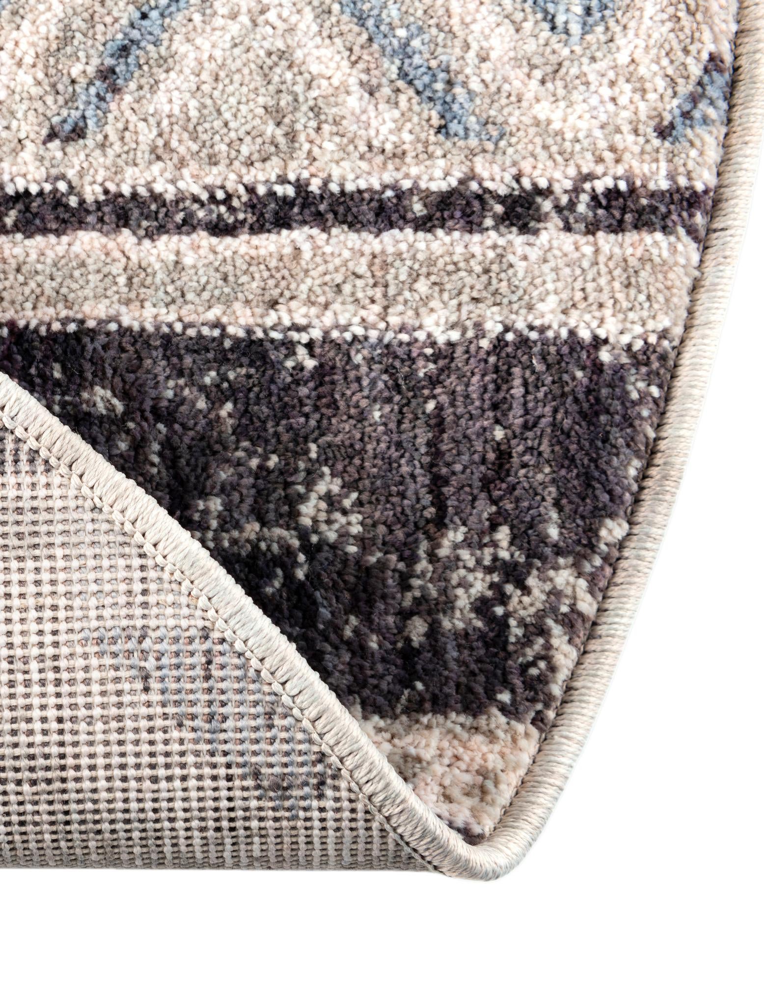 7' x 7' Eco Southwestern Round Rug