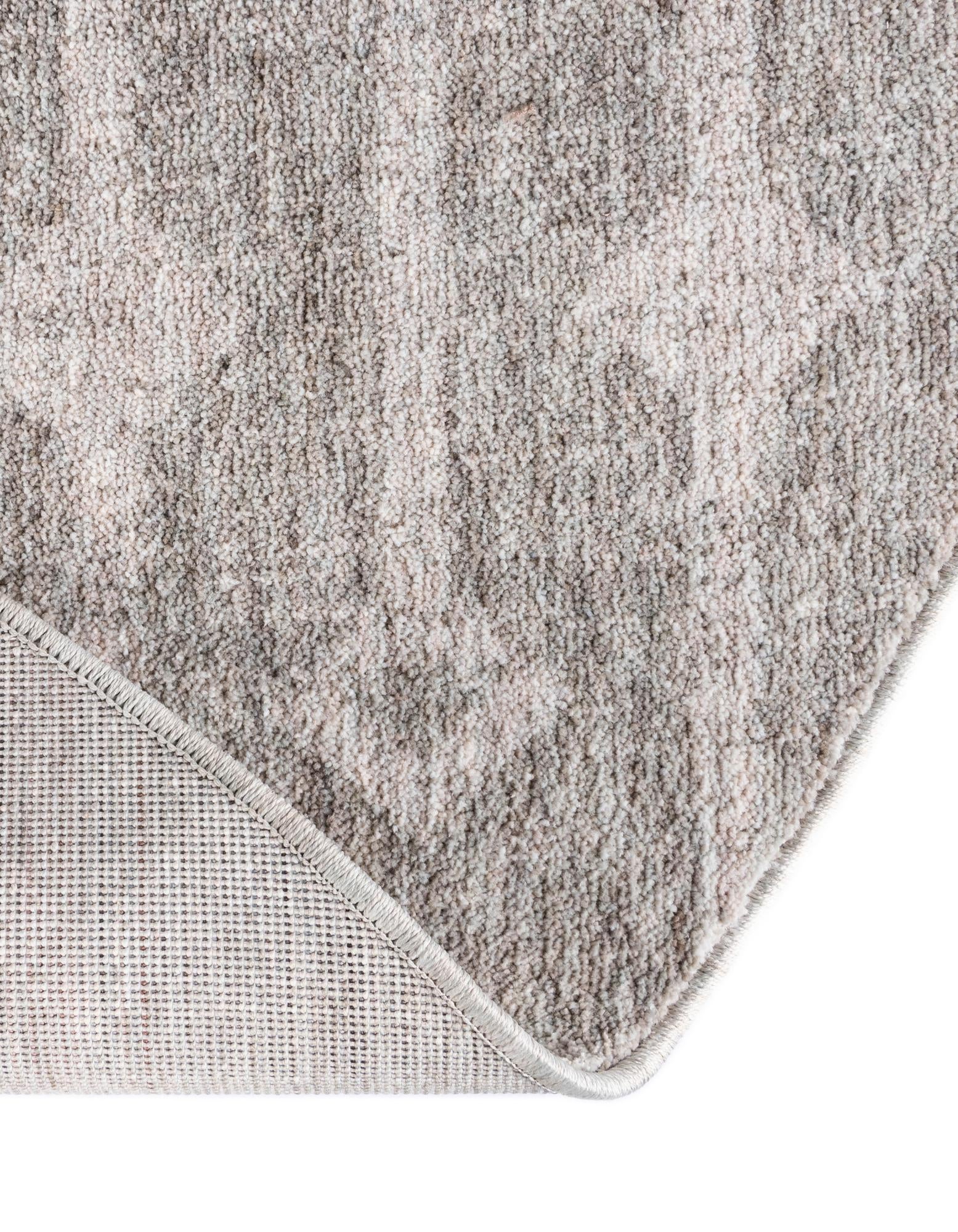 3' 3 x 3' 3 Eco Trellis Round Rug