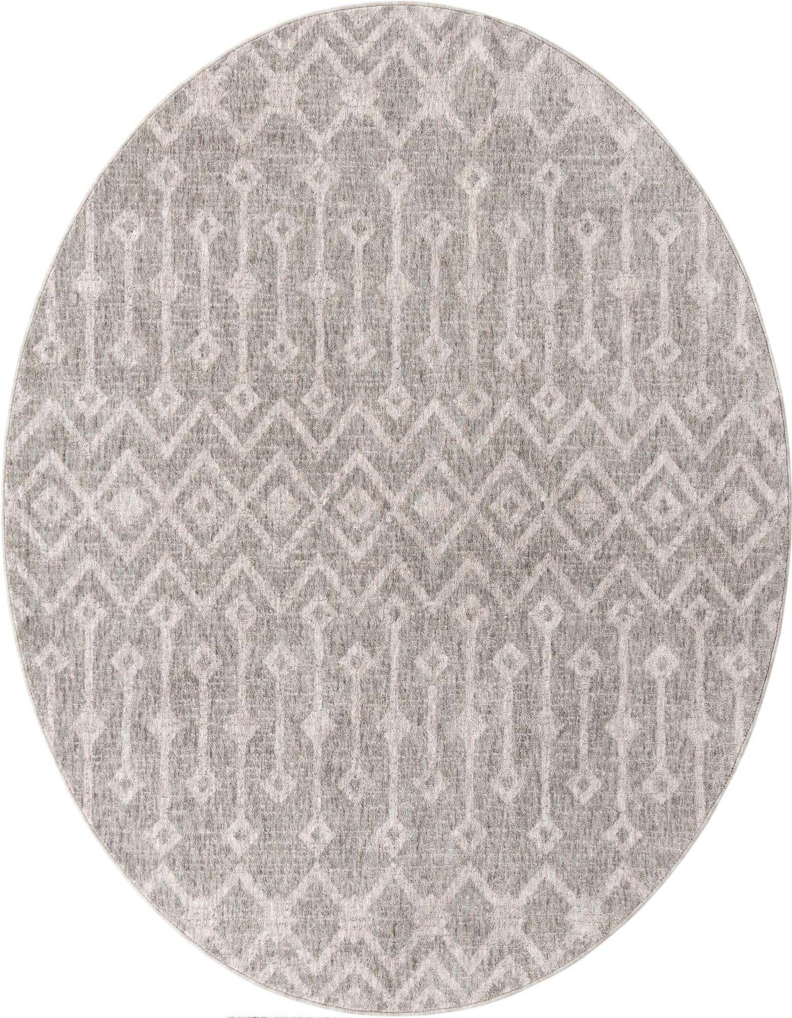 7' x 7' Eco Trellis Round Rug