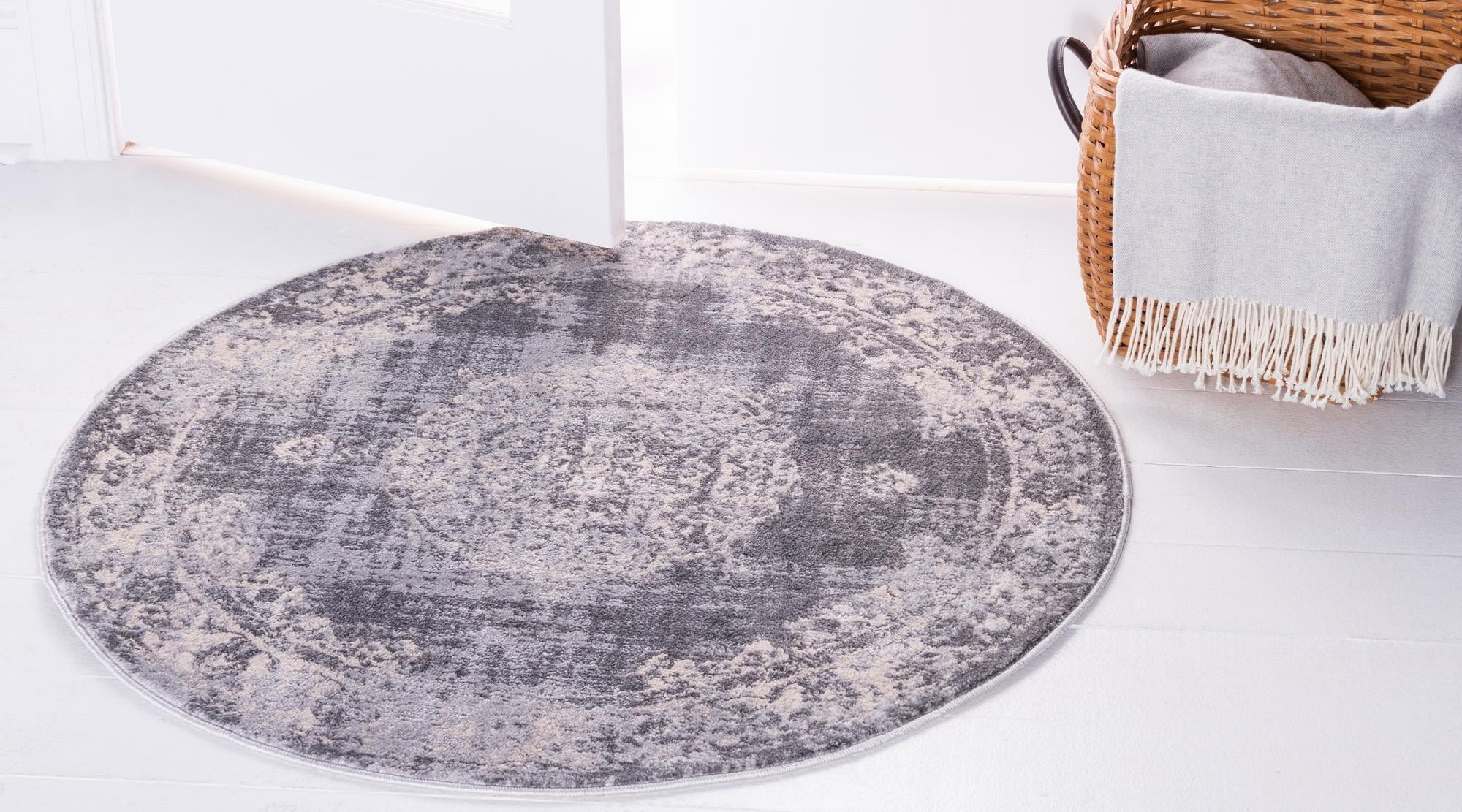 3' 3 x 3' 3 Estate Round Rug