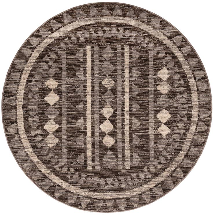 Detail image of 5' x 5' Grand Tradition Round Rug