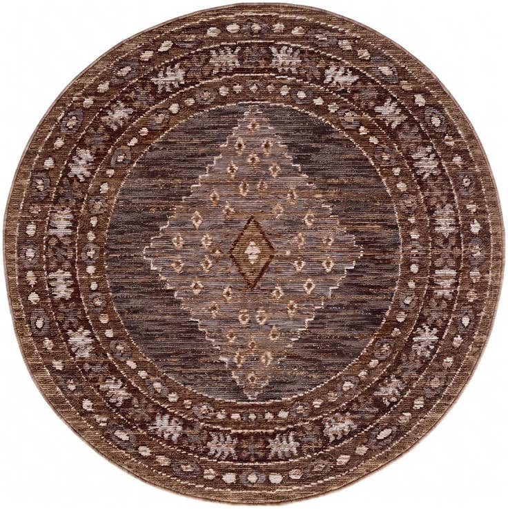 Detail image of 5' x 5' Grand Tradition Round Rug