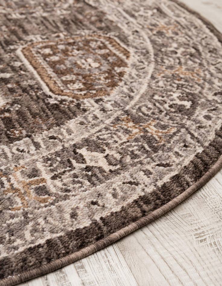 Detail image of 5' x 5' Grand Tradition Round Rug