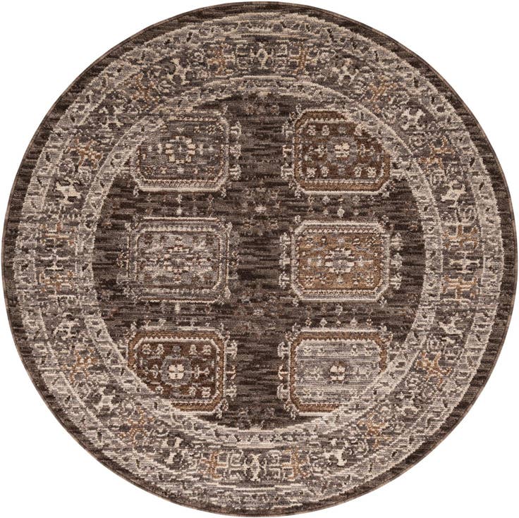 Detail image of 5' x 5' Grand Tradition Round Rug