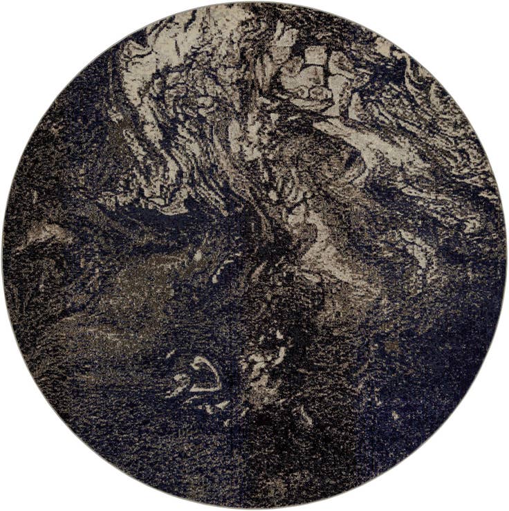 Detail image of 7' 10 x 7' 10 Washable Haerfest Round Rug
