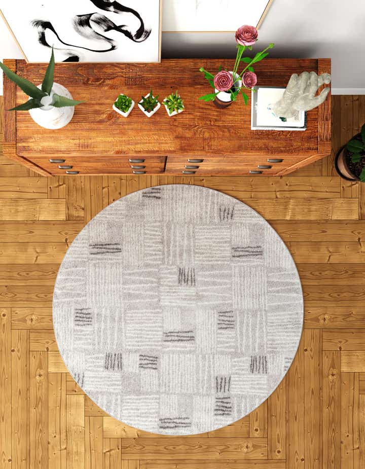5' 3 x 5' 3 Hanahan Round Rug