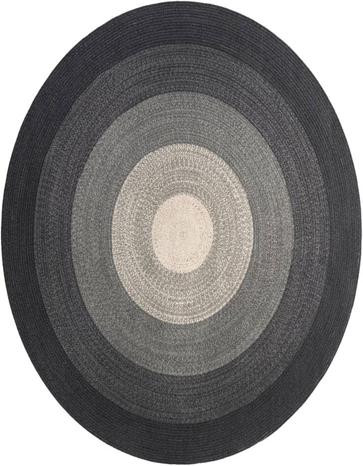 Detail image of 7' 10 x 7' 10  Hand Hand Braided Wool Round Rug