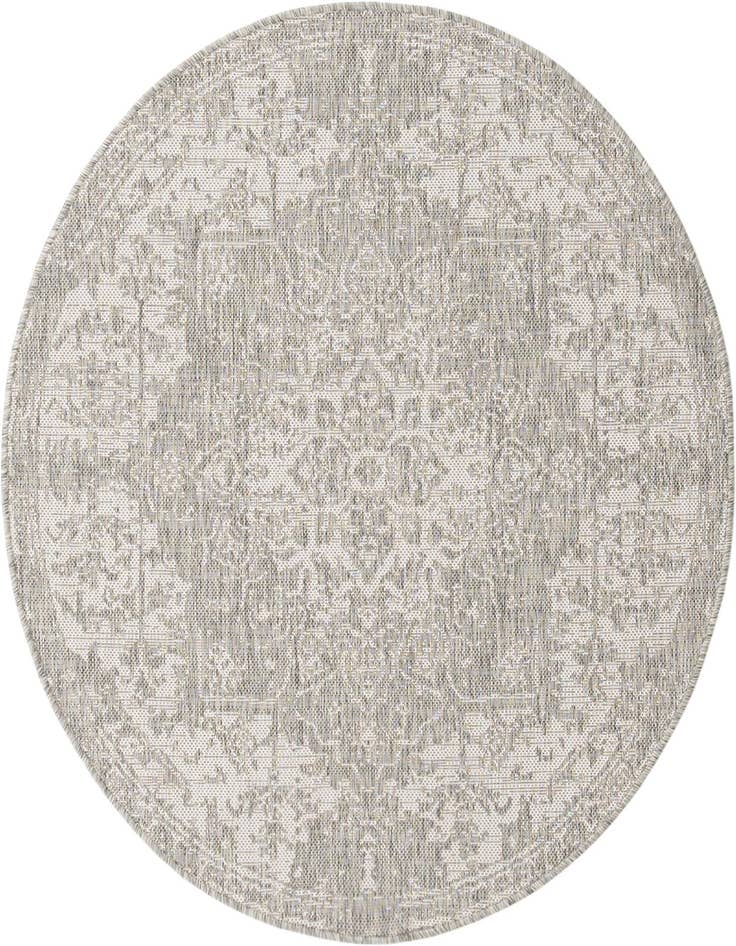 Detail image of 4' x 4' Easy-Clean Jill Zarin Dubai Indoor / Outdoor Round Rug