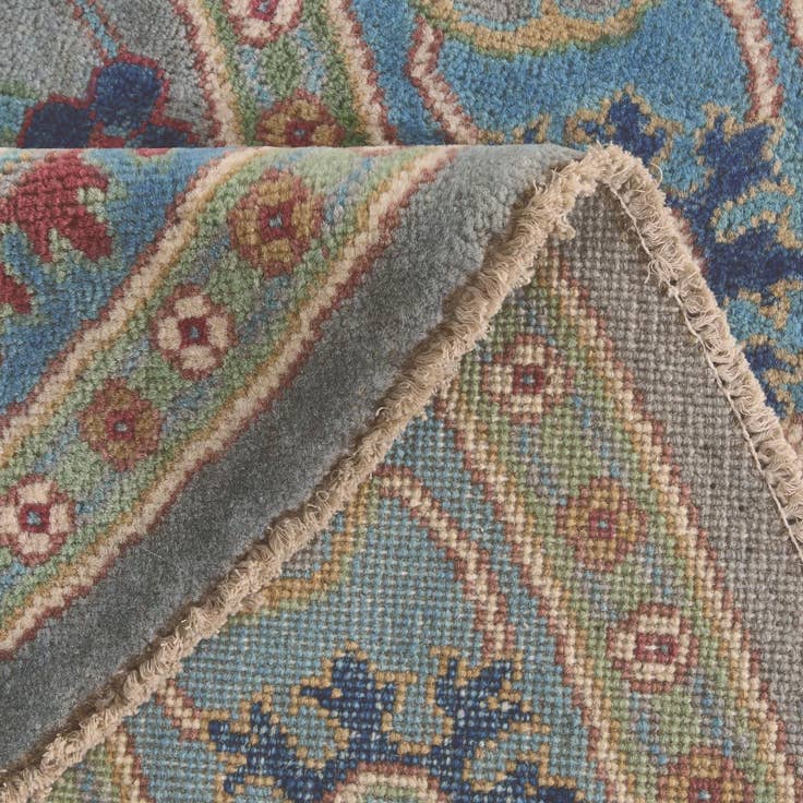 Detail image of 5' 9 x 5' 9 Hand Knotted Kazak Round Rug