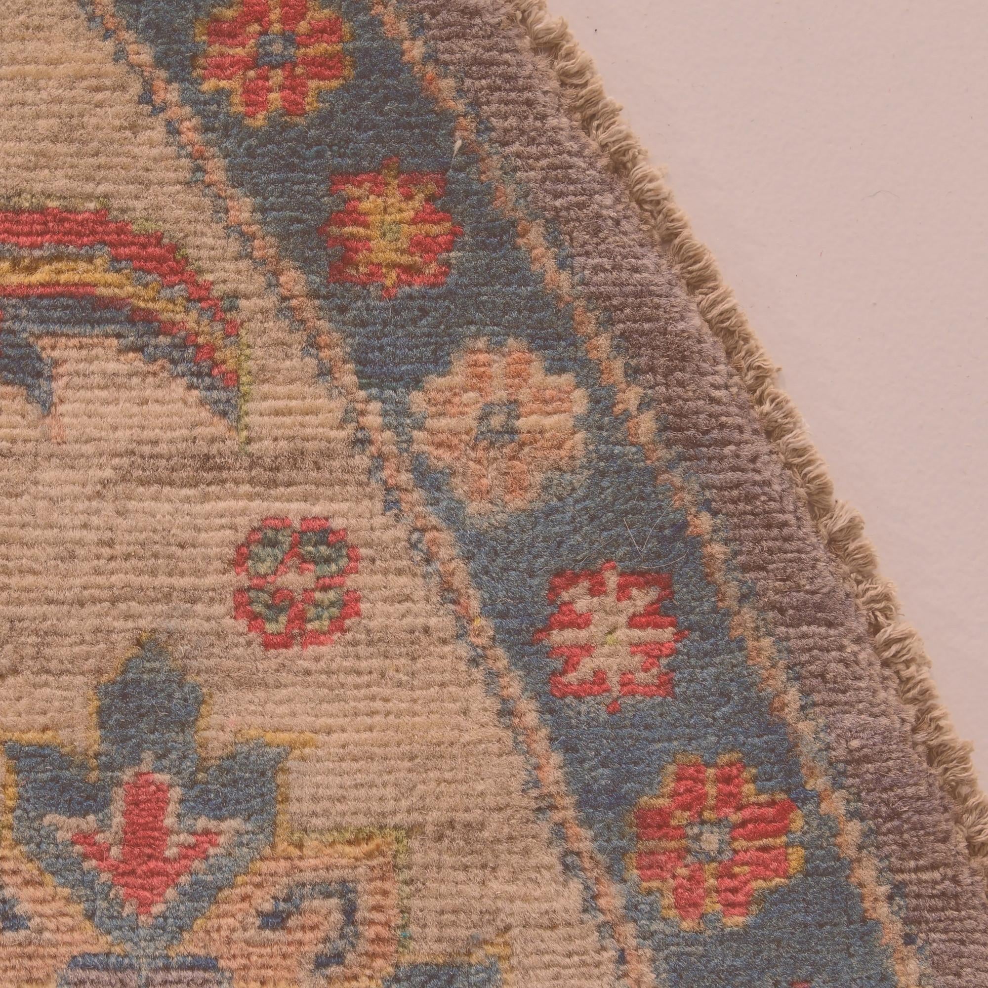 8' 1 x 8' 3 Hand Knotted Kazak Round Rug