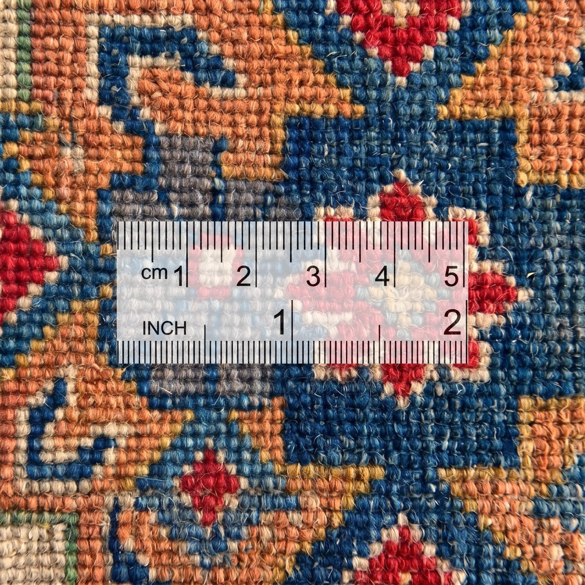 8' 1 x 8' 3 Hand Knotted Kazak Round Rug