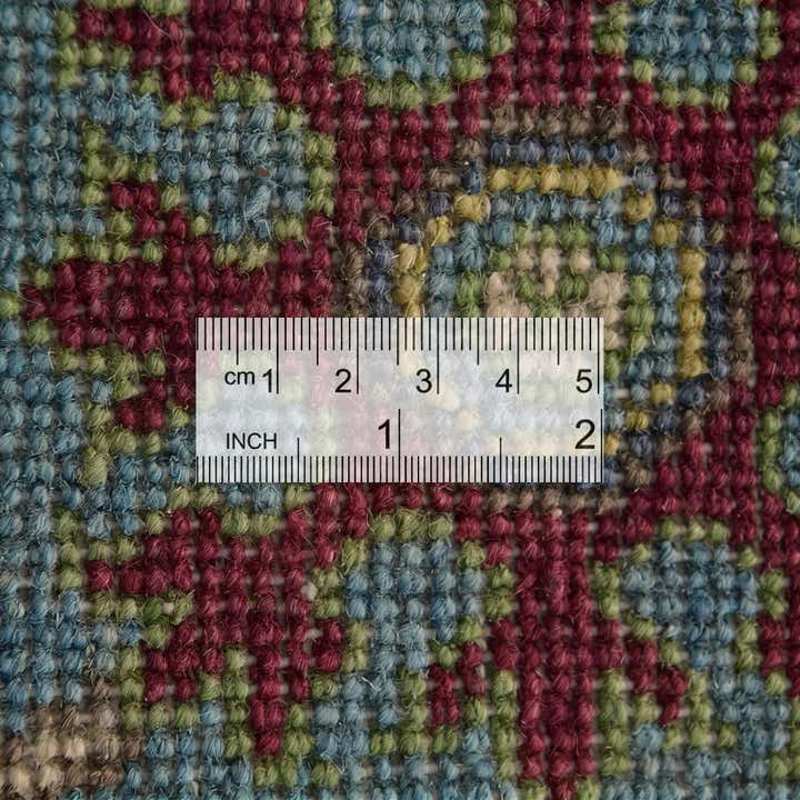 5' 9 x 5' 10 Hand Knotted Kazak Round Rug
