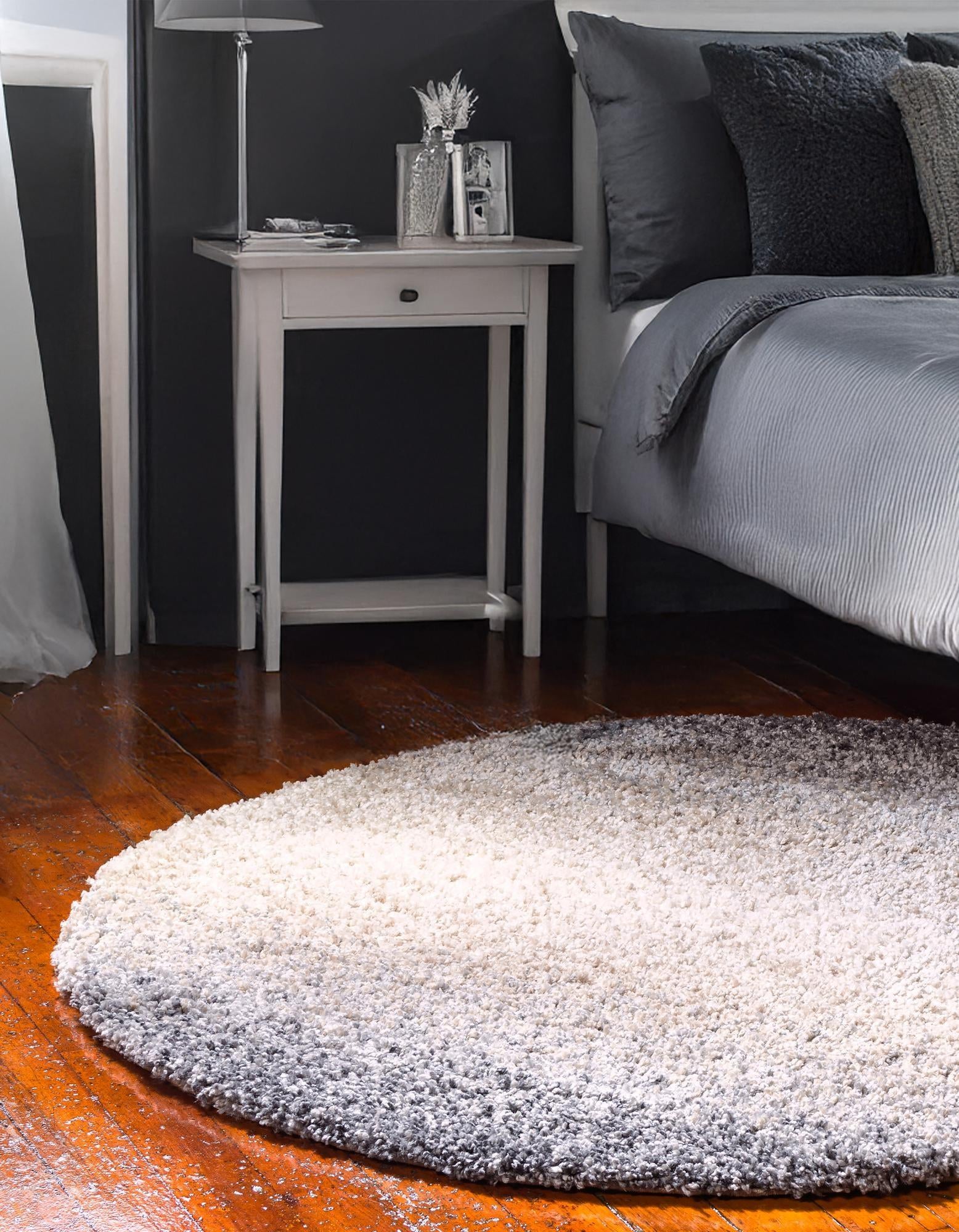 3' 3 x 3' 3 Lagom Shag Round Rug