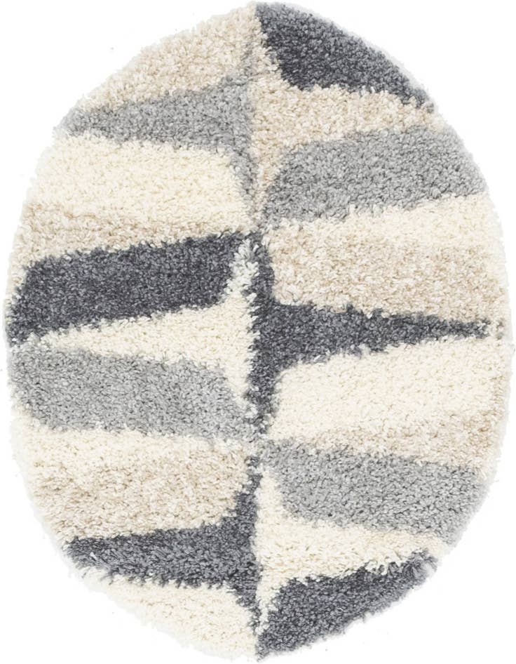 Detail image of 3' 3 x 3' 3 Lagom Shag Round Rug