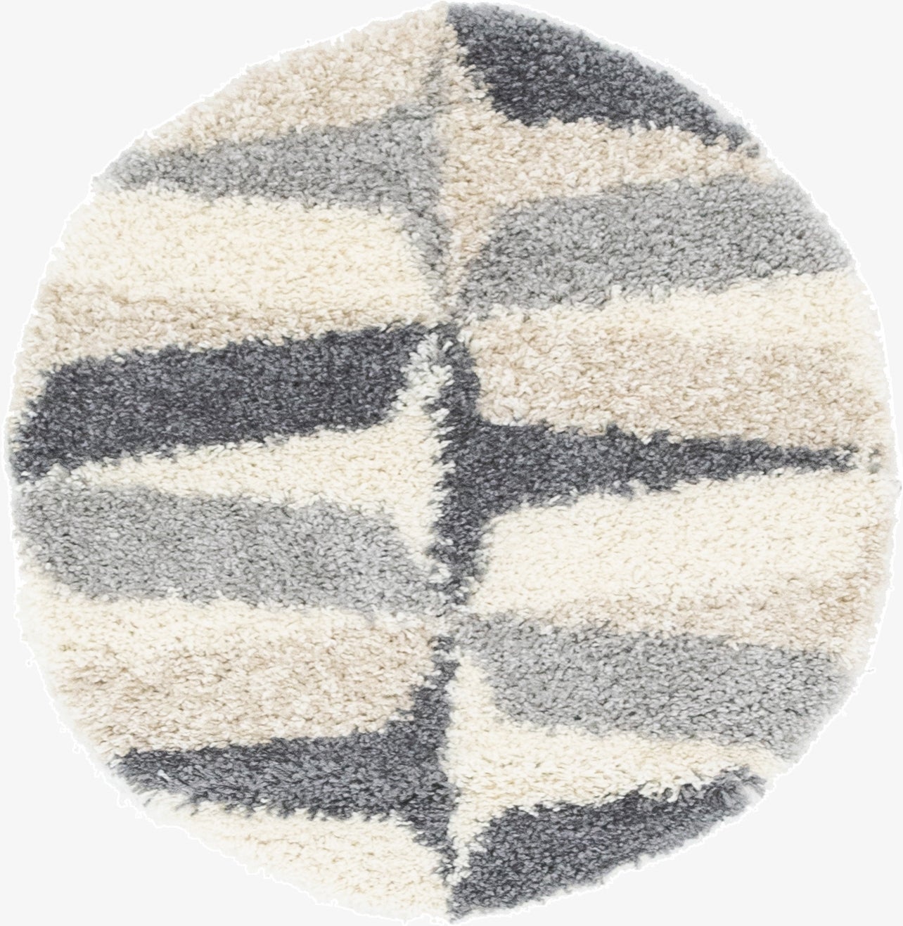 Primary image 3' 3 x 3' 3 Lagom Shag Round Rug