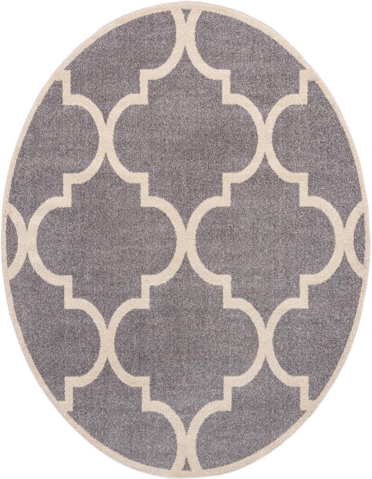 Detail image of 8' x 8' Lattice Round Rug
