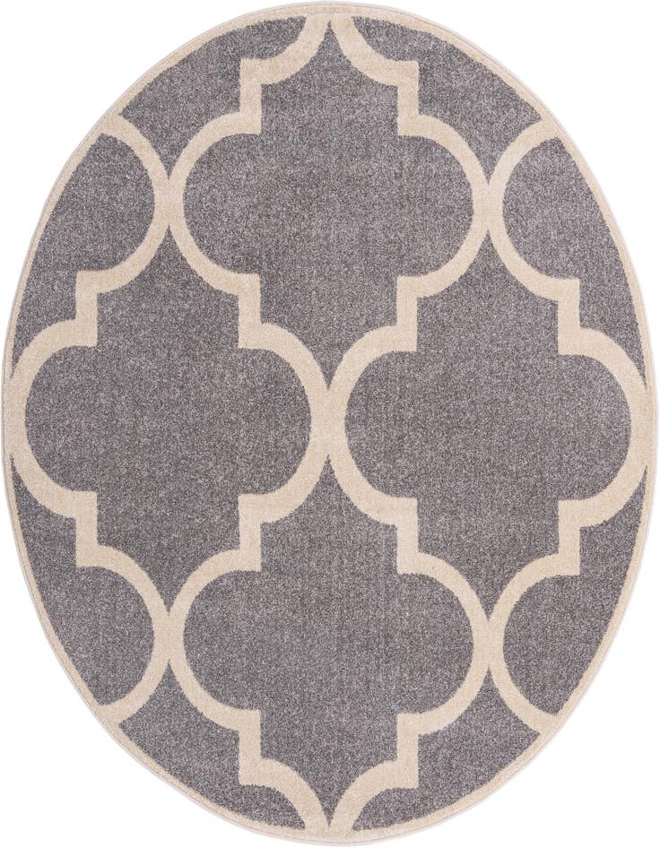 Detail image of 6' x 6' Lattice Round Rug