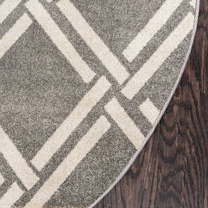 8' x 8' Lattice Round Rug