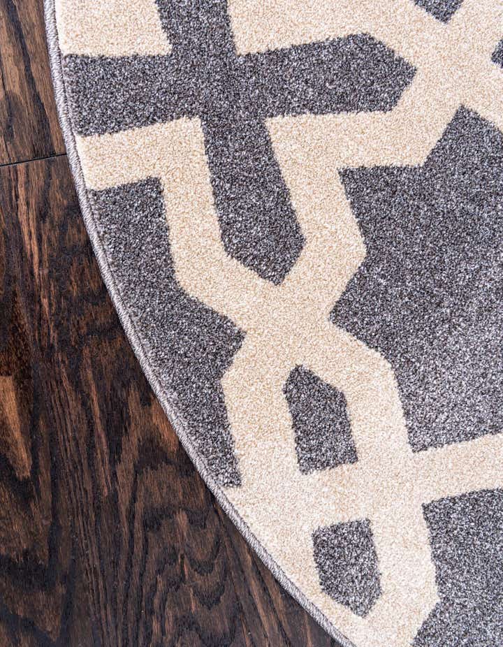 8' x 8' Lattice Round Rug