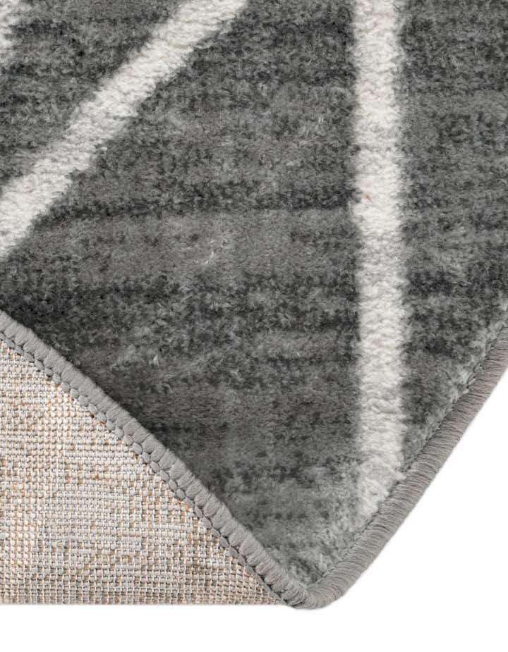 5' x 5' Lattice Trellis Round Rug