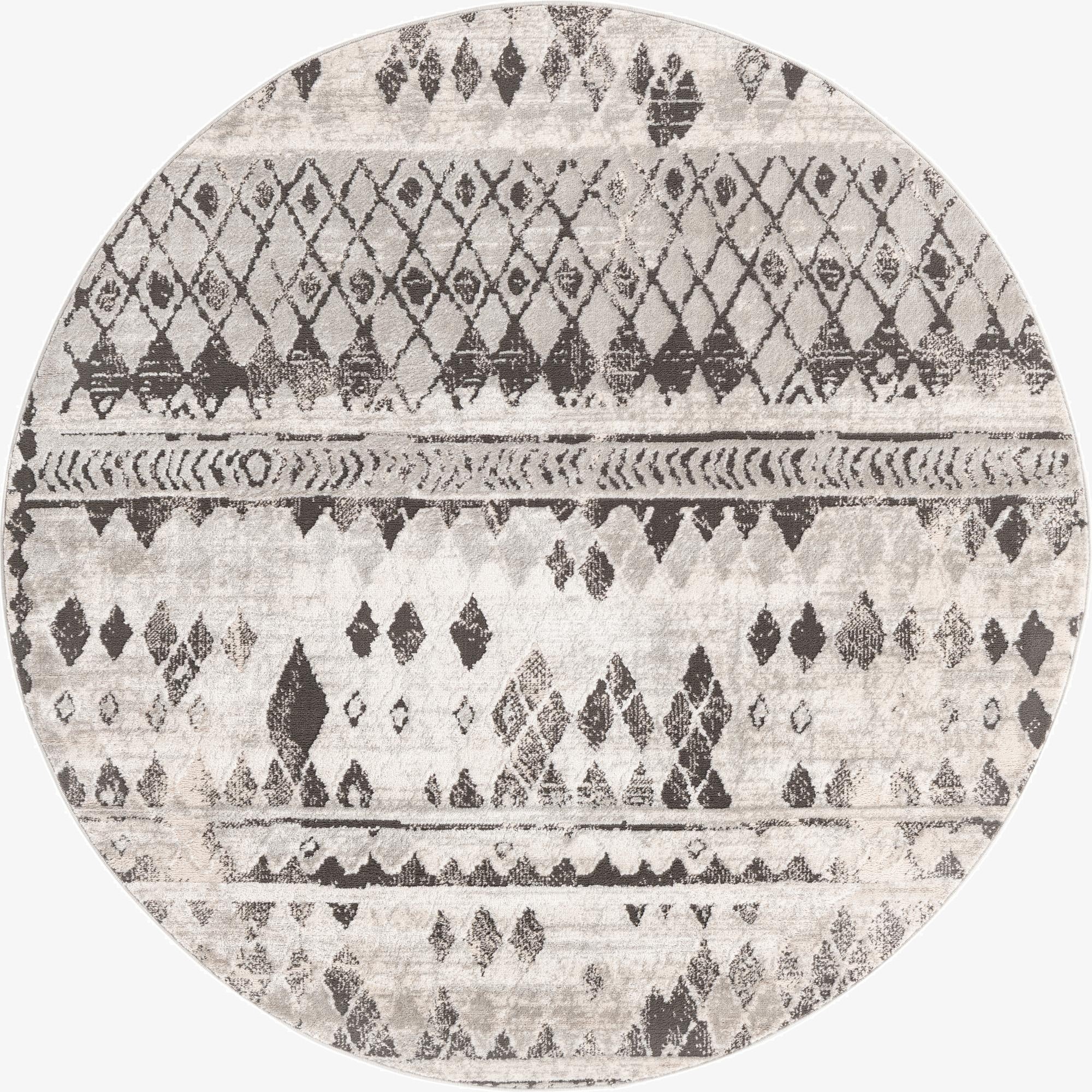 185cm x 185cm Leipzig Round Alfombra