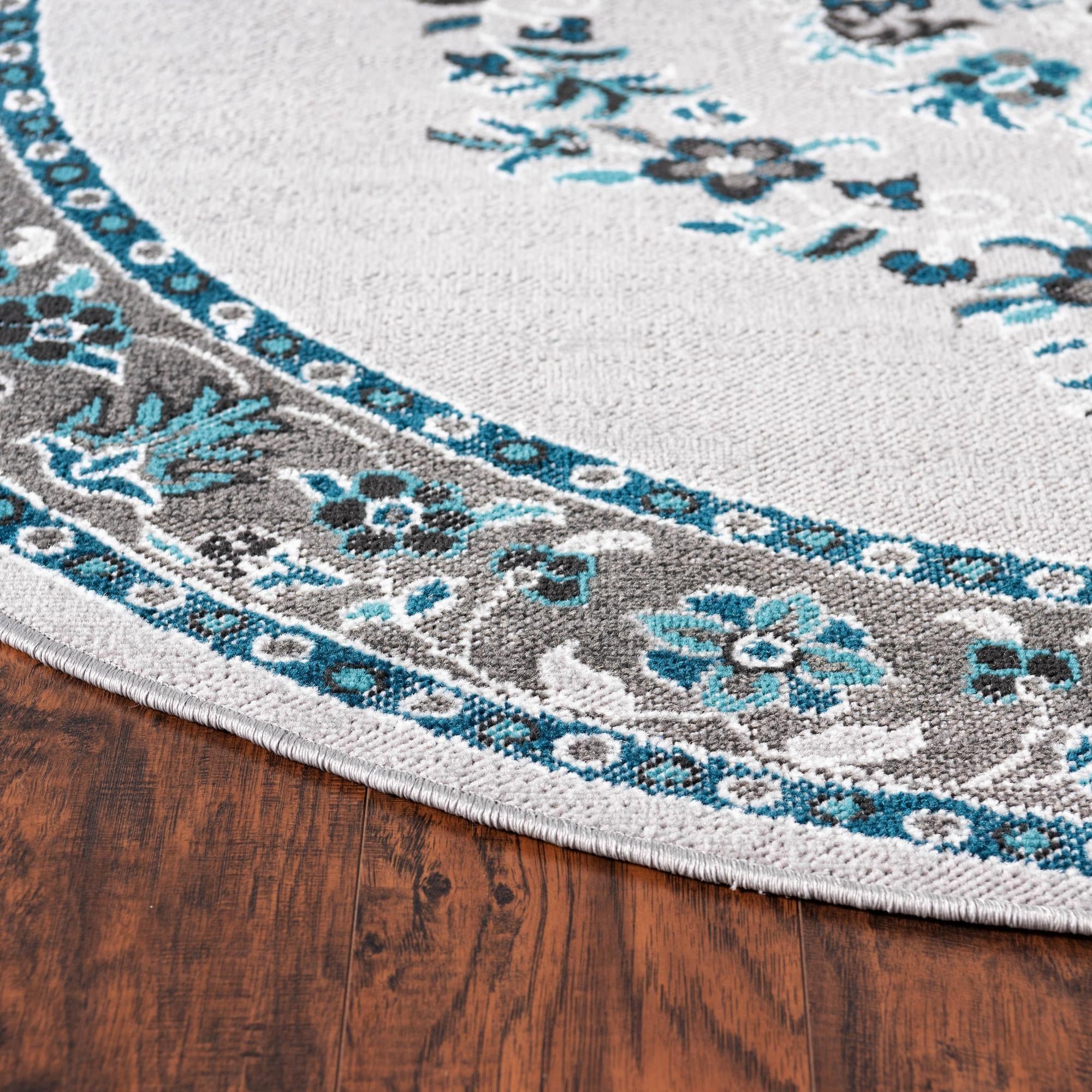 5' 3 x 5' 3 Lucerne Round Rug