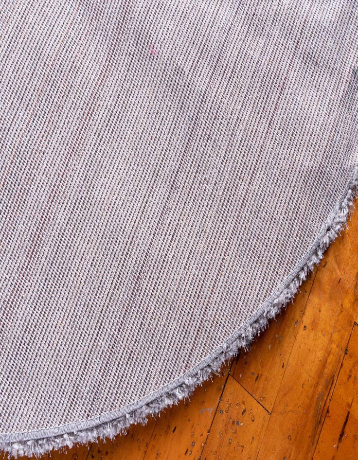 Detail image of 6' x 6' Luxe Solid Shag Round Rug