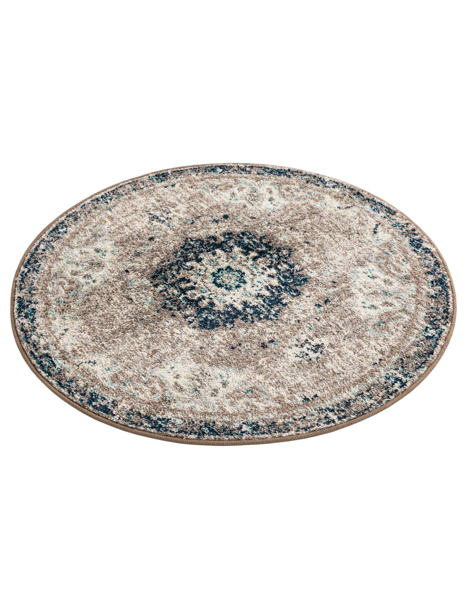 Detail image of 95cm x 95cm Carrington Round Rug