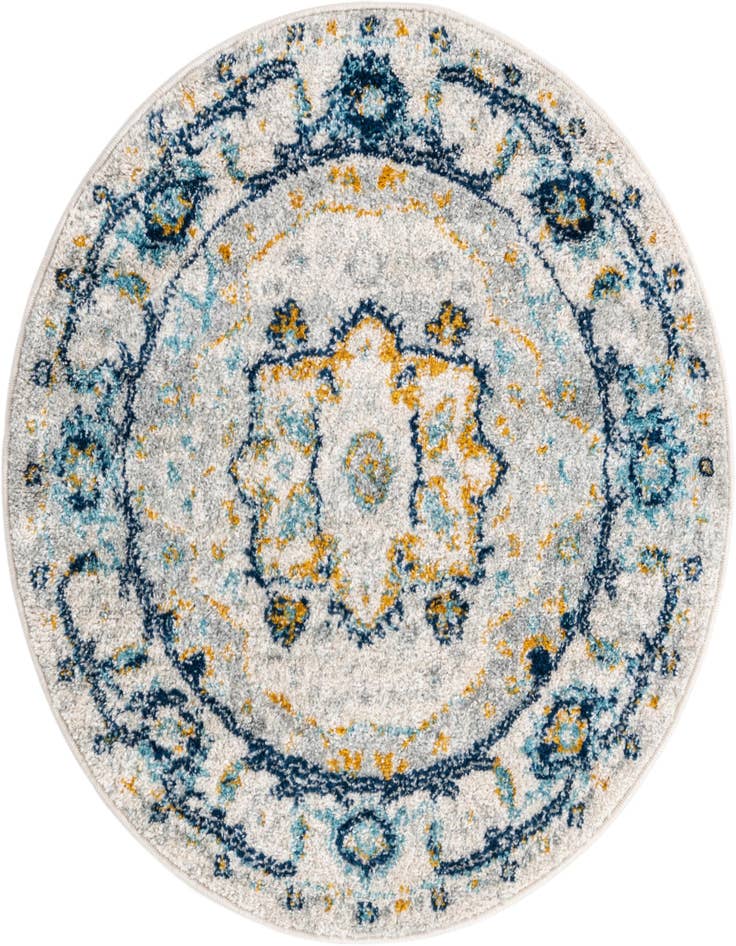 Detail image of 3' x 3' Madeline Vintage Round Rug