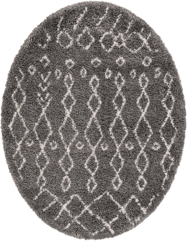 Detail image of 5' x 5' Marrakesh Shag Round Rug