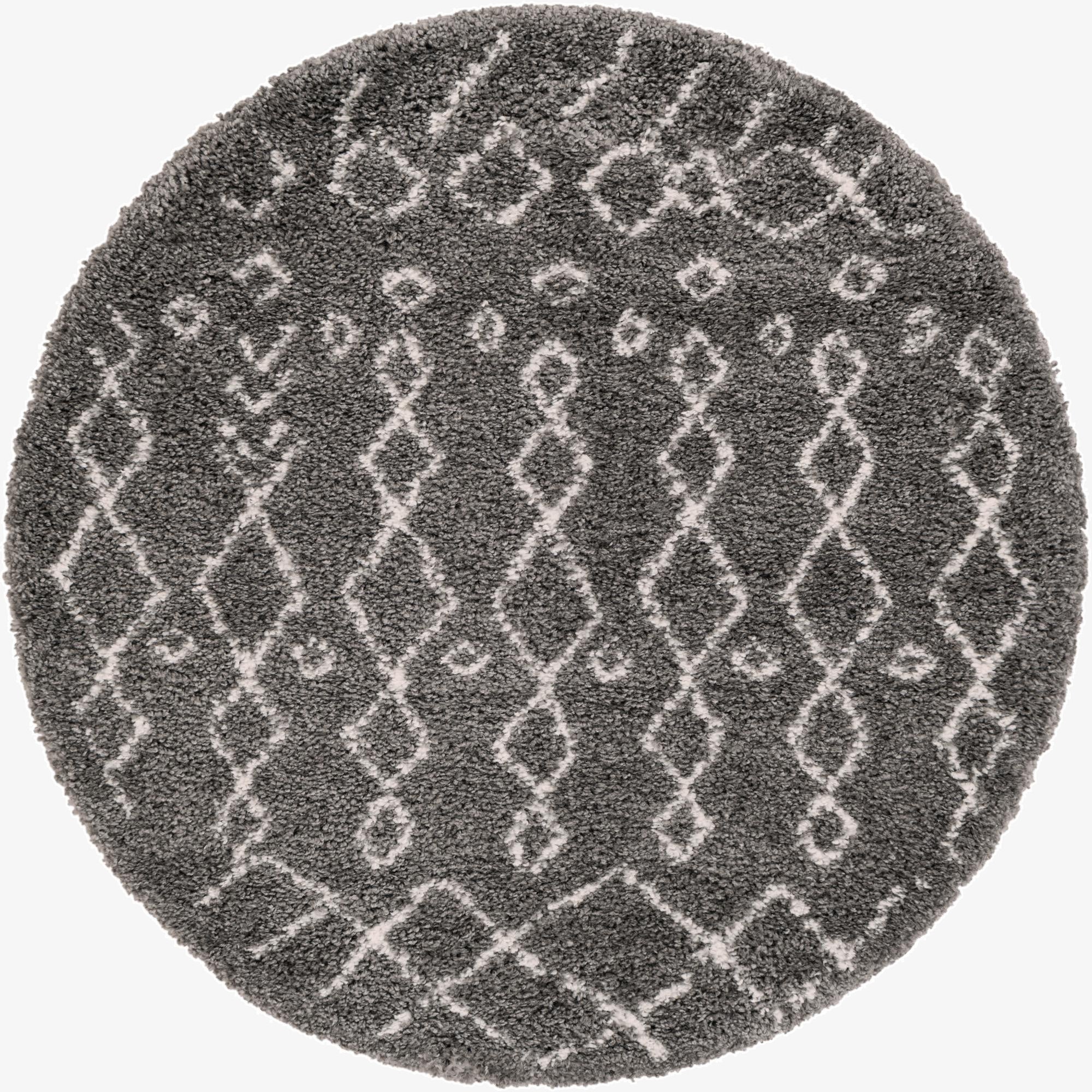 5' x 5' Marrakesh Shag Round Rug