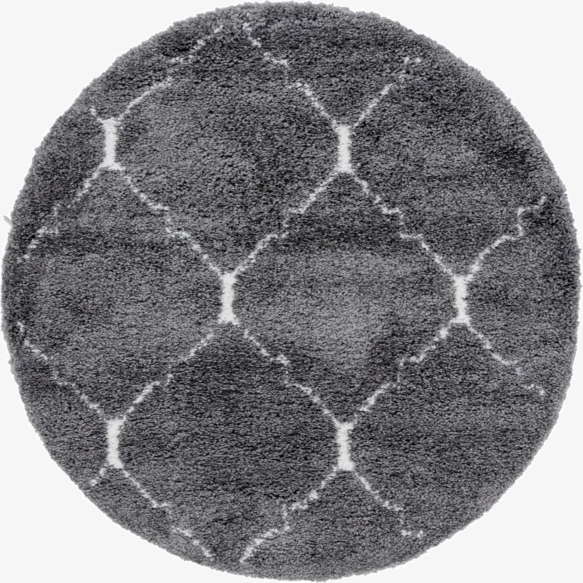 5' x 5' Marrakesh Shag Round Rug