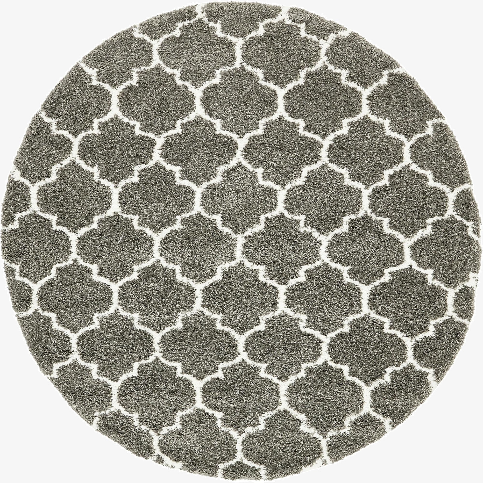 8' x 8' Marrakesh Shag Round Rug