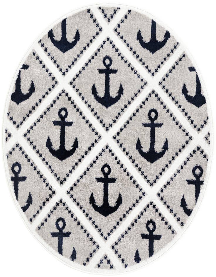 Detail image of 4' 1 x 4' 1 Metropolis Round Rug